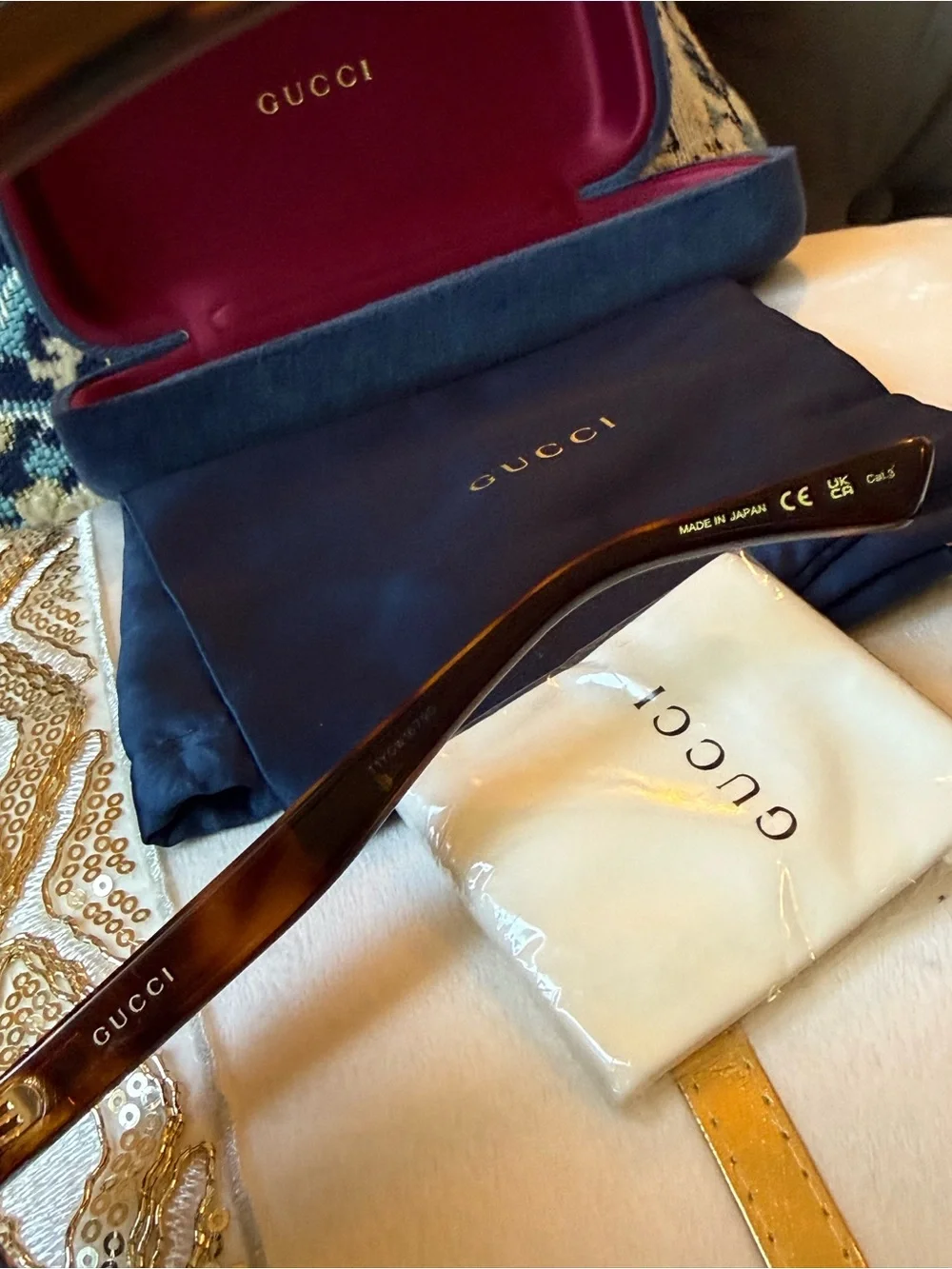 🔥Like New GUCCI sunglasses, made in Japan🔥